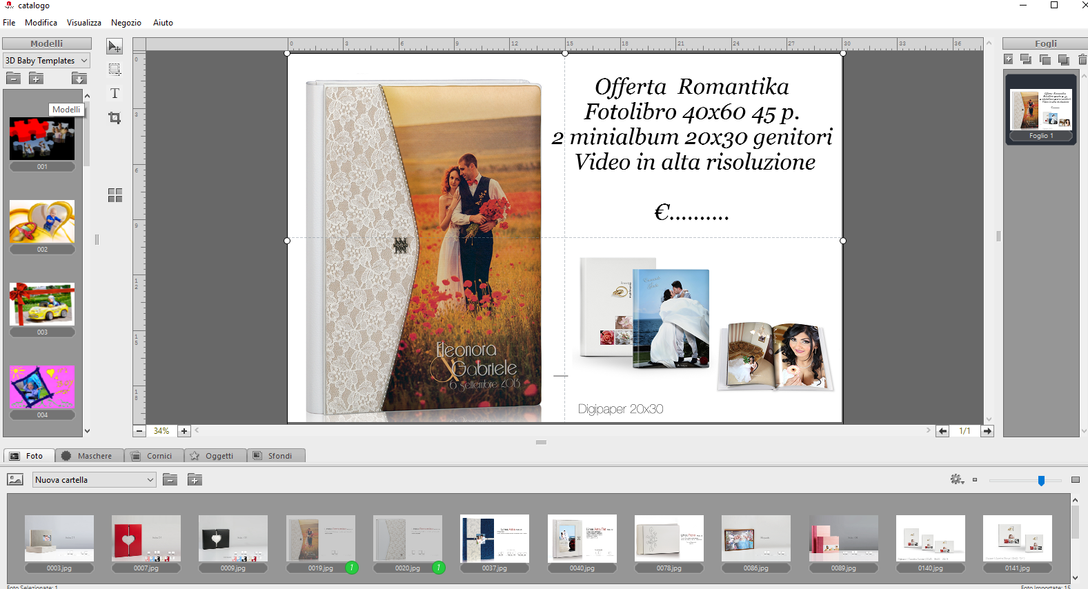 Crea Catalogo - Step 2